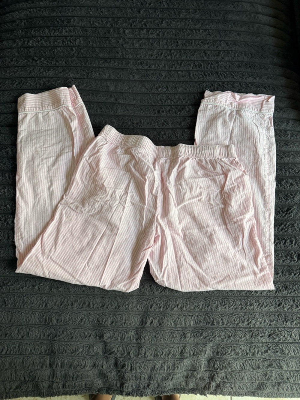 Classic Pink Stripe Pajama Set - Women - Picture 10 of 12